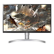 LG 68.58cm (27) Class 4K UHD IPS LED Monitor with VESA DisplayHDR 400 (68.58cm (27) Diagonal), 27UL650-W