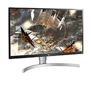 LG 68.58cm (27) Class 4K UHD IPS LED Monitor with VESA DisplayHDR 400 (68.58cm (27) Diagonal), 27UL650-W