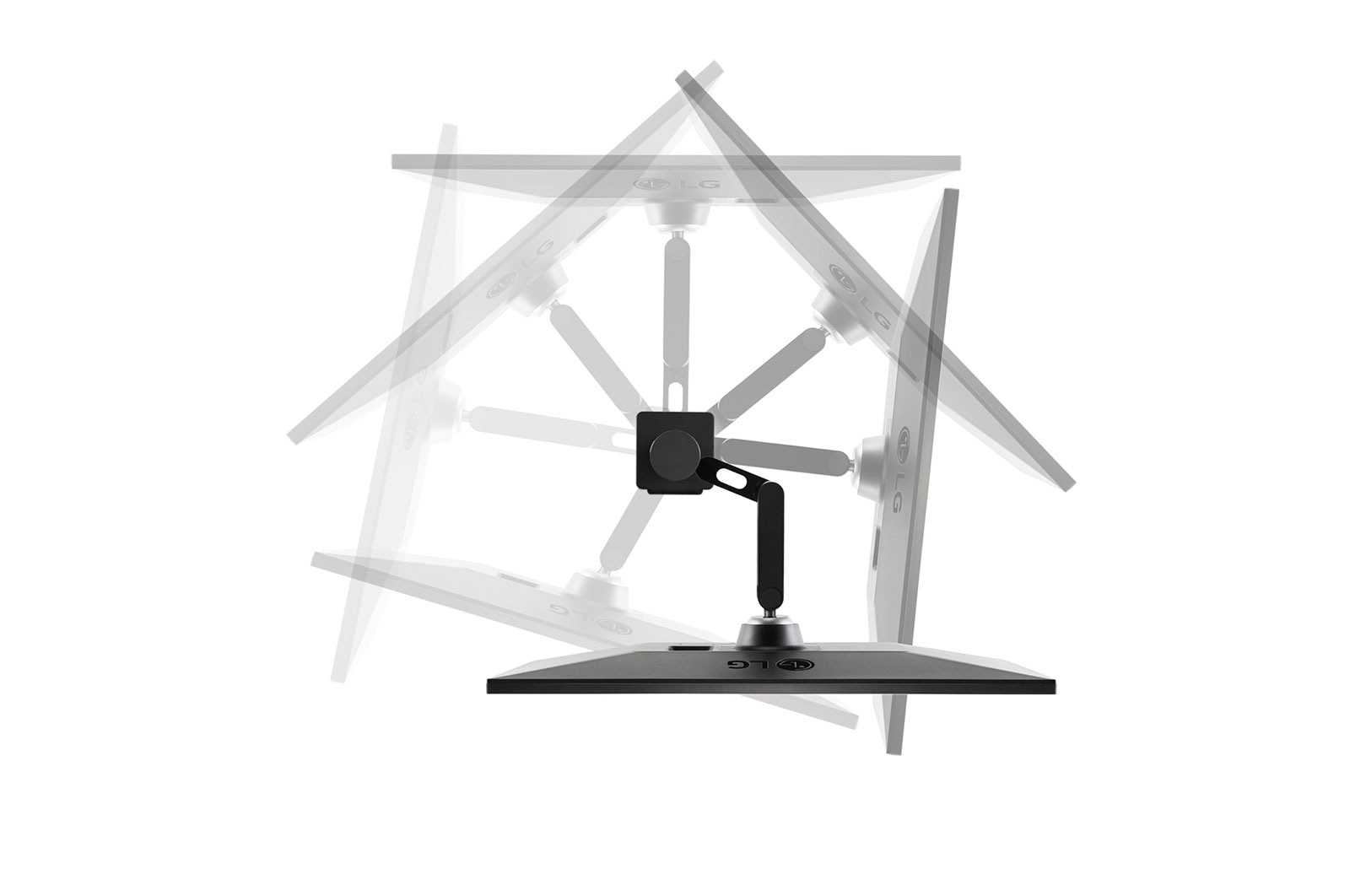 LG 68.58cm (27) UHD 4K Ergo IPS Monitor with USB Type-C™, 27UN880-B