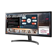 LG  73.66cm (29) 21:9 UltraWide™ Full HD IPS LED Monitor. Now see wider and do more, seamlessly while you work from home. Expand the way you work with the LG UltraWide Monitor., 29WL50S-B