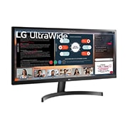 LG  73.66cm (29) 21:9 UltraWide™ Full HD IPS LED Monitor. Now see wider and do more, seamlessly while you work from home. Expand the way you work with the LG UltraWide Monitor., 29WL50S-B