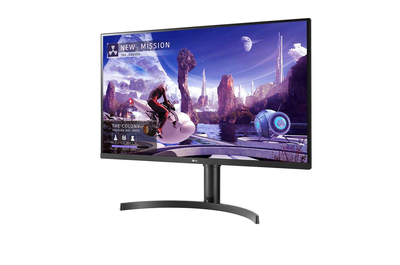 LG 80 cm (31.5) QHD IPS Monitor with AMD FreeSync™, 32QN650-B