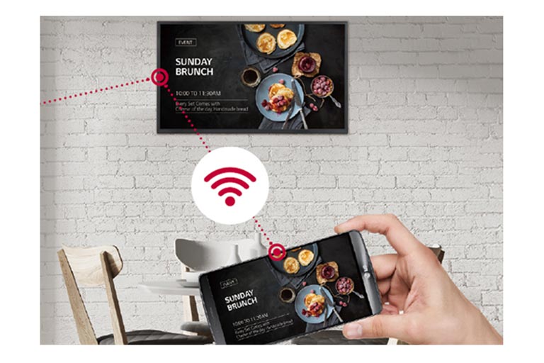 LG 32SM5J-B Content Sharing