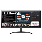 LG  86.36cm (34) 21:9 UltraWide™ Full HD IPS Monitor with AMD FreeSync™, 34WP500-B