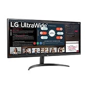 LG  86.36cm (34) 21:9 UltraWide™ Full HD IPS Monitor with AMD FreeSync™, 34WP500-B