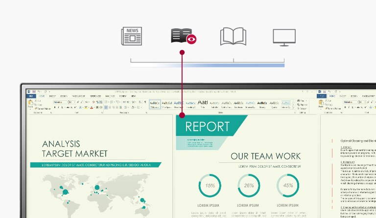 Improved Visual Comfort