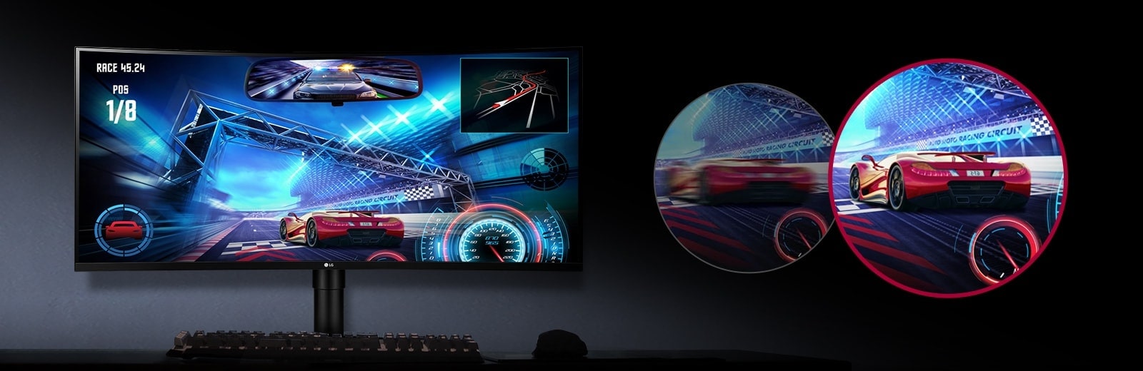 100Hz Refresh Rate & 5ms(GTG) Smoother, Seamless Gaming