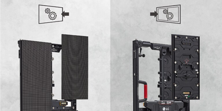 Front or Rear Serviceability