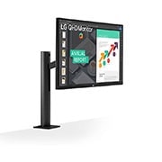 LG  68.58cm (27) QHD Ergo IPS Monitor with USB Type-C™, 27QN880-B