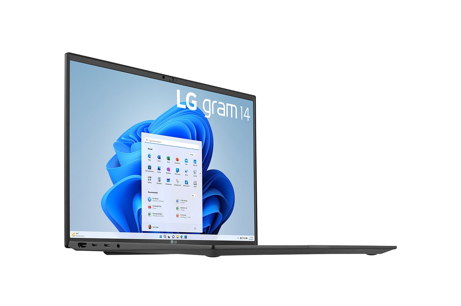 LG gram Ultra-Lightweight with 35.56 CM (14) 16:10 IPS Display and Intel® Evo™ platform, 14Z90R-G.CH75A2