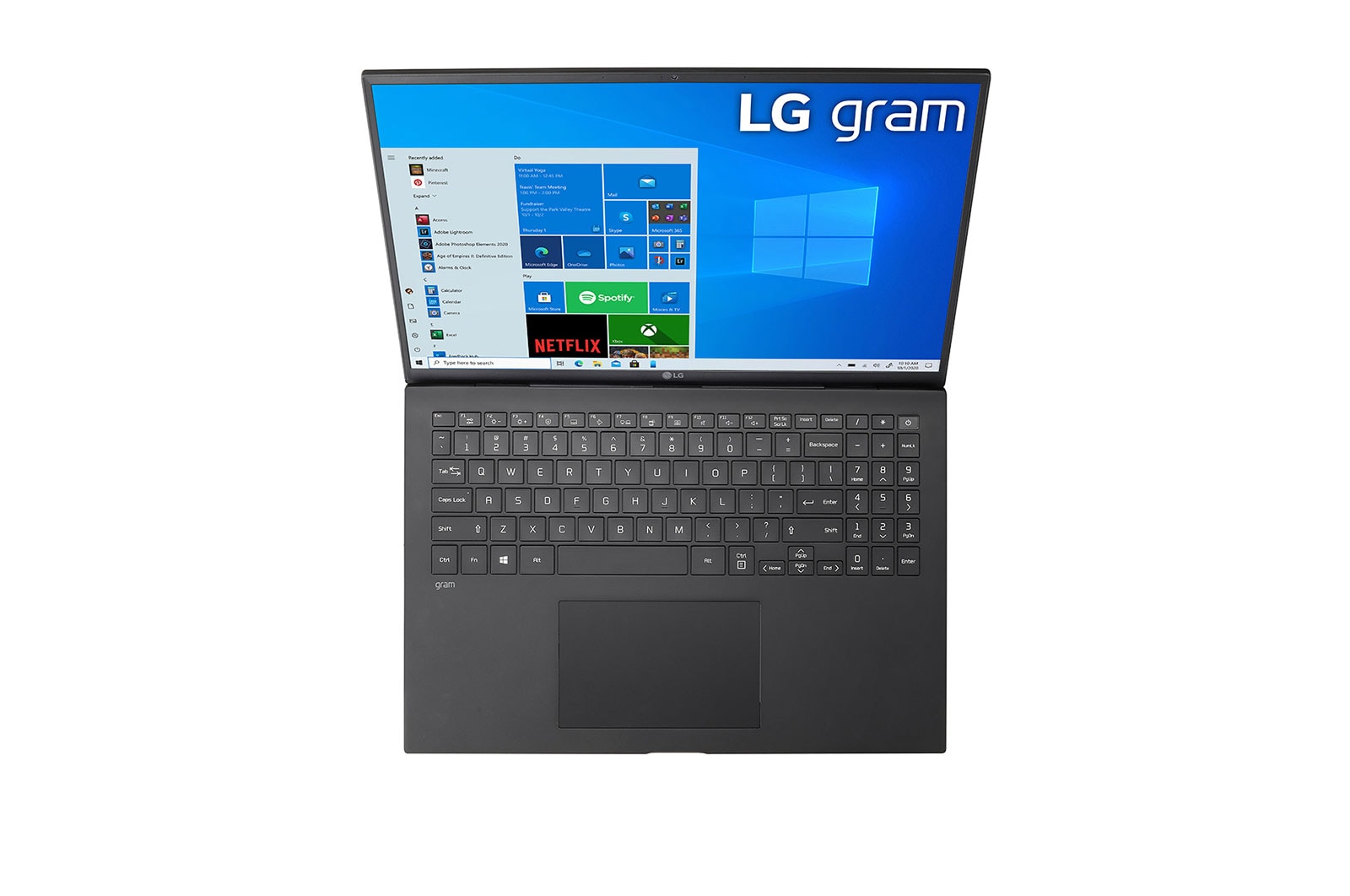 LG gram Ultra-Lightweight with 40.6cm (16) 16:10 IPS Display and Intel® Evo™ platform, 16Z90P-G-AH75A2