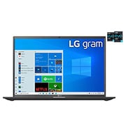 LG gram Ultra-Lightweight with 35.56cm (14) 16:10 IPS Display and Intel® Evo™ platform, 14Z90P-G-AH75A2