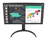 LG 68.58 cm (27) QHD Ergo IPS Monitor with USB Type-C™, 27QN850-B