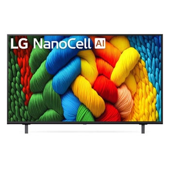 LG 75NANO83C6A NanoCell front view