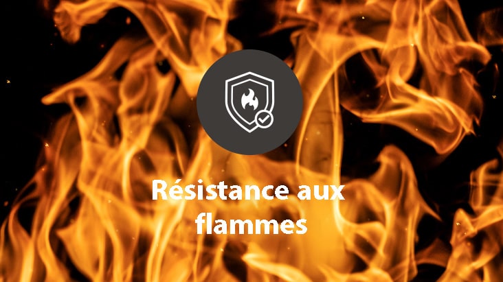 Résistance aux flammes