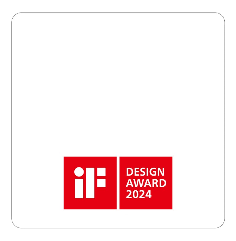 Galardonado con el Premio iF Design Award 2024