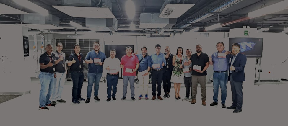 Visita de clientes LG Chile al Nuevo Centro de Negocios LG de Latinoamérica1