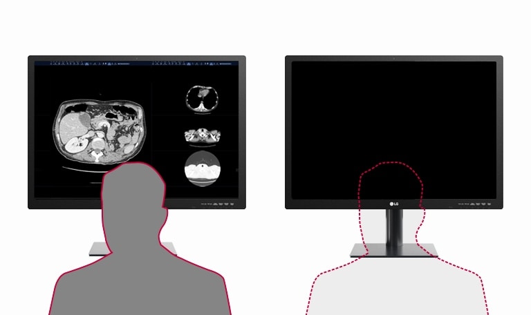 presence sensor detecting the motion of the user and having the screen turned off automatically when no motion