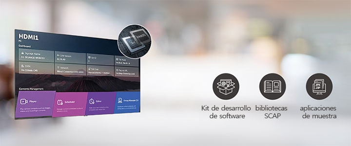 Varias tareas que se pueden realizar simultáneamente se organizan a través de la plataforma inteligente LG webOS.
