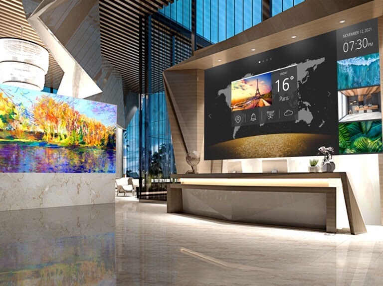 Lobby y recepción