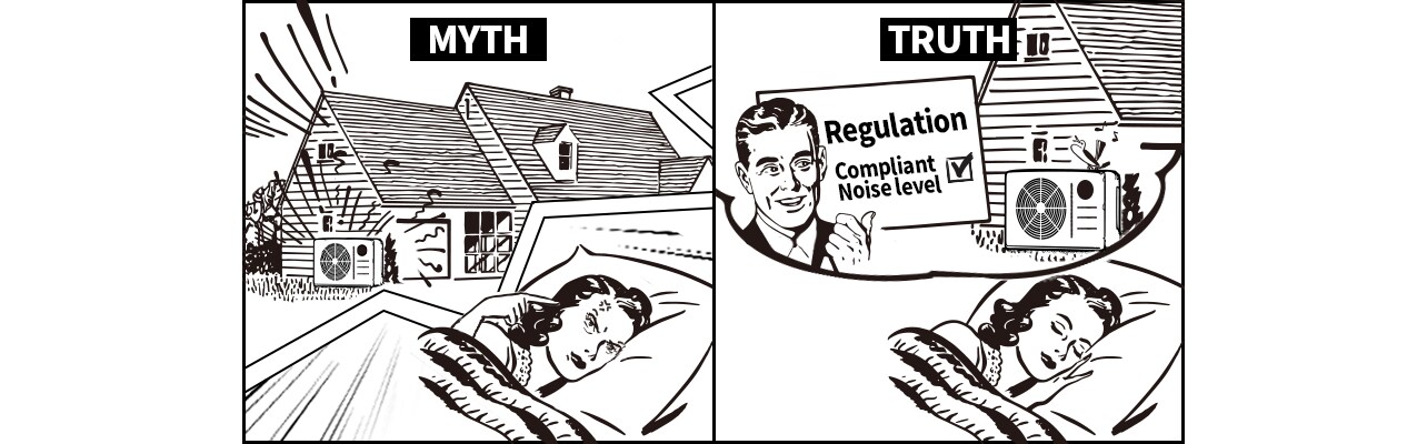 The truth and myths about heat pumps