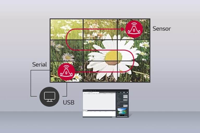 Calibración por sensor