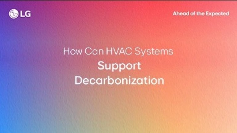HVAC Decarbonization Strategies for Energy Efficiency and Electrification