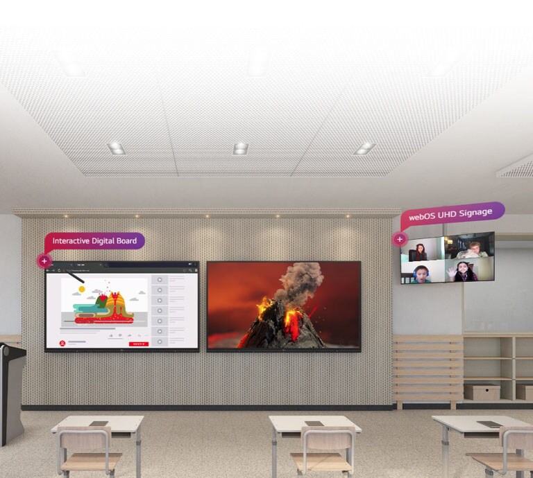 Explore more showroom at<br>LG Digital Connect1