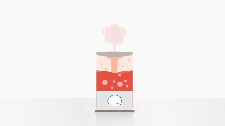 Warm mist humidifiers