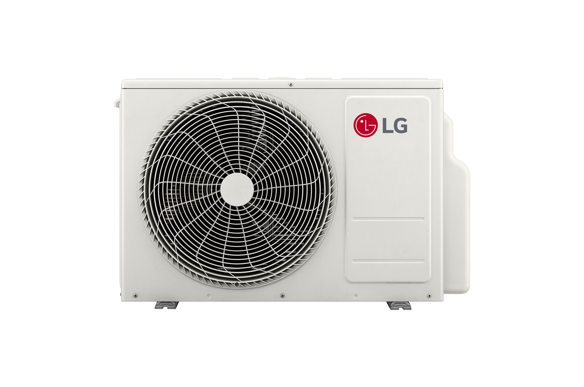 Widok jednostki zewnętrznej LG z przodu