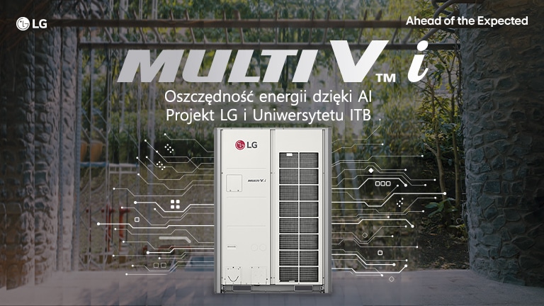 LG Multi V i w praktyce: potwierdzona efektywność systemu VRF z AI na kampusie uniwersyteckim ITB