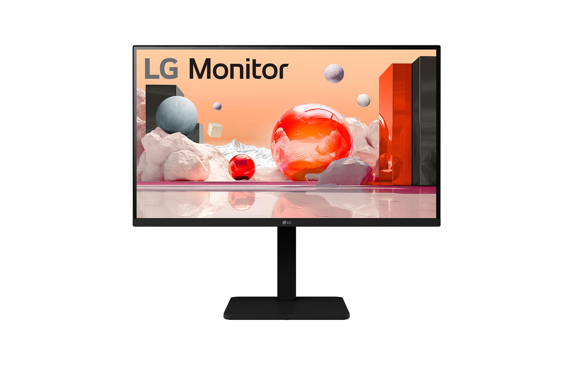 Front view of 27-calowy monitor IPS Full HD 27BA400-B