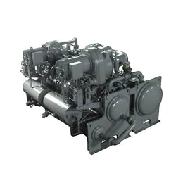 É apresentada a LG Centrifugal Heat Pump.