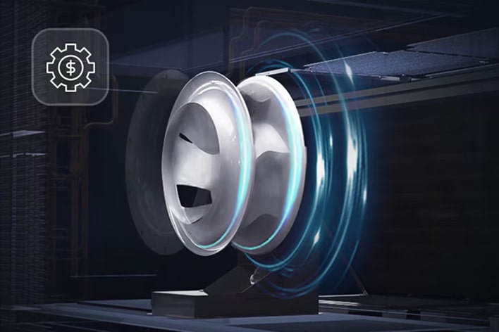 O sistema de motor direct drive da LG para sistemas HVAC apresenta um número reduzido de peças de substituição. Concebido para reduzir os custos de reparação e garantir durabilidade a longo prazo.