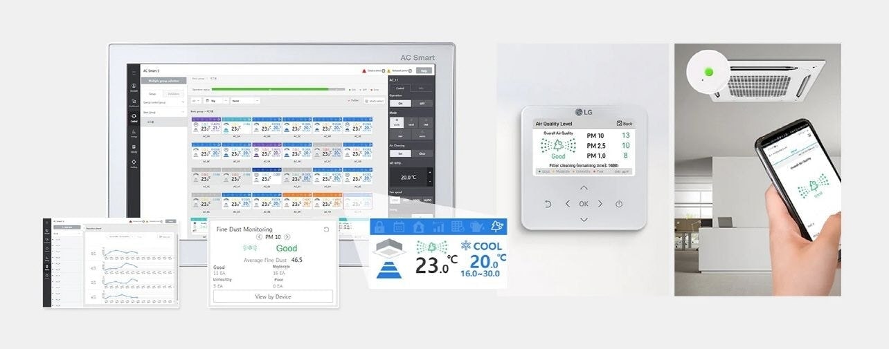 الاتصال بالأجهزة المنزلية مع ThinQ.