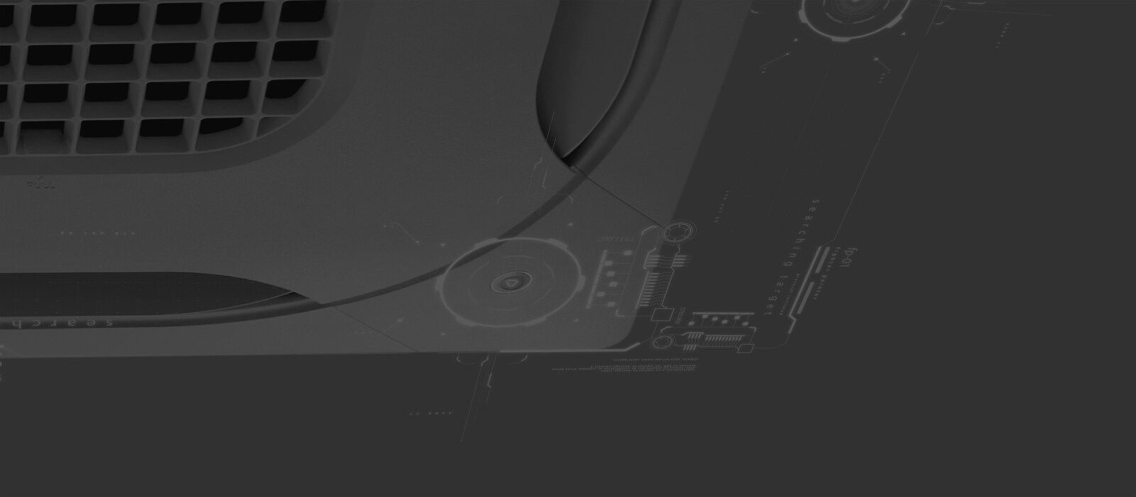 صورة المستشعر الذكي على وحدة تكييف كاسيت إسبليت. 