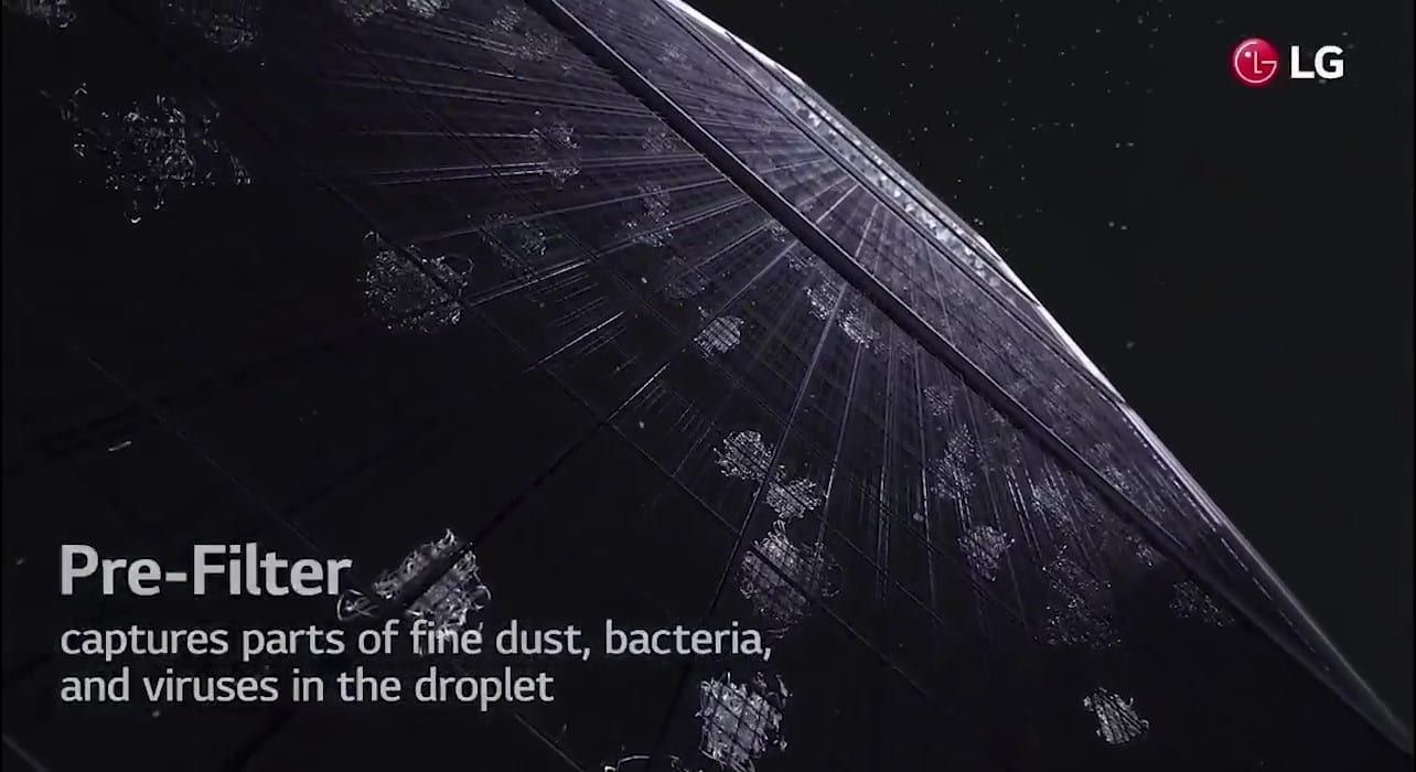 "يُظهر الفيديو المكون الأول من صندوق فلتر Uvnano. الفلتر المسبق"