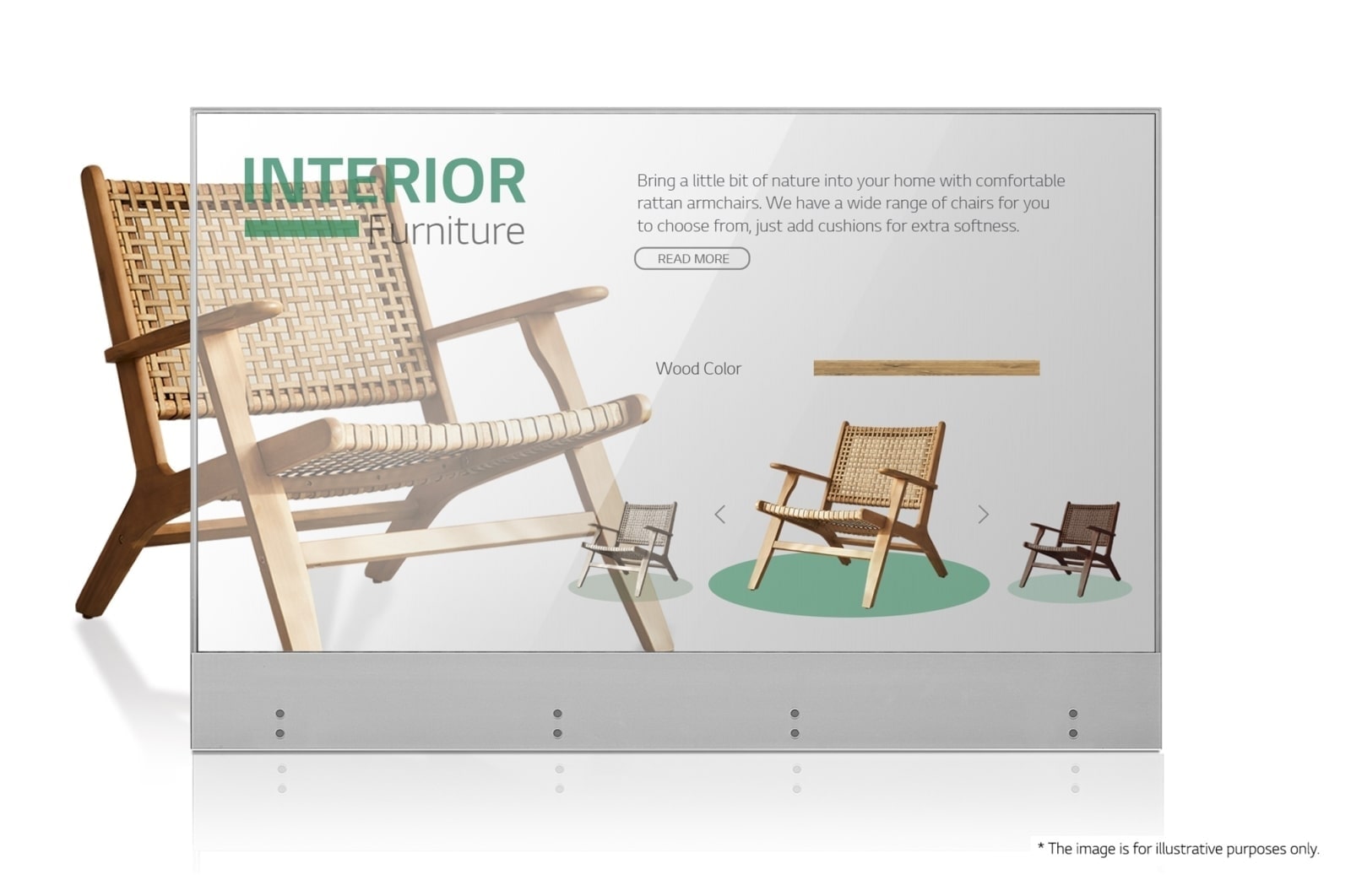 LG شاشة العرض OLED الشفافة, 55EW5G-V