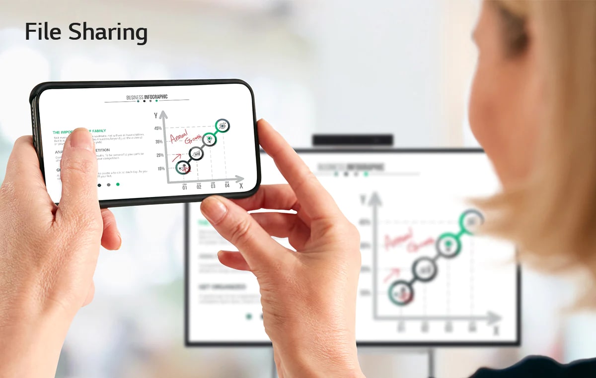 شاشة الكل في واحد لمكالمات فيديو بسيطة وسريعة1