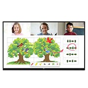 LG شاشة UHD IR 75 بوصة بلوحة رقمية تفاعلية, 75TR3DJ-B