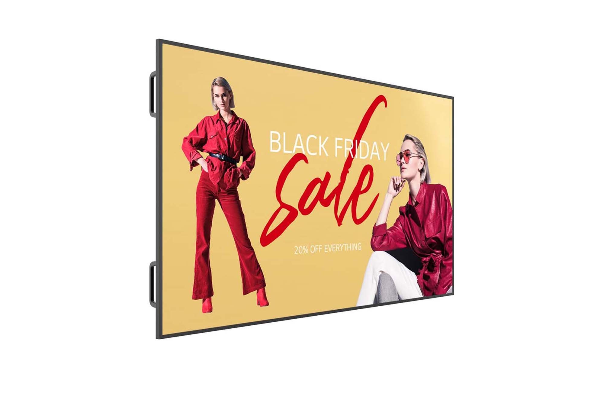 LG شاشة لافتة UHD مقاس 98 بوصة بحافة 17 ملم, 98UM5K-B