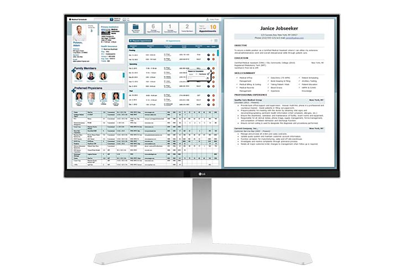 LG شاشة المراجعة السريرية بدقة 8 ميجابكسل, 27HJ712C-W