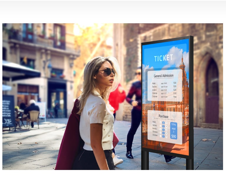 رؤية واضحة حتى مع ارتداء النظارة الشمسية المستقطبة