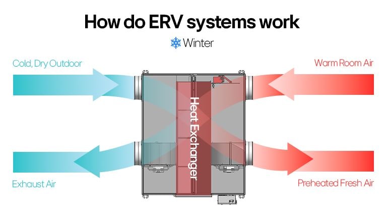How do ERV system works
