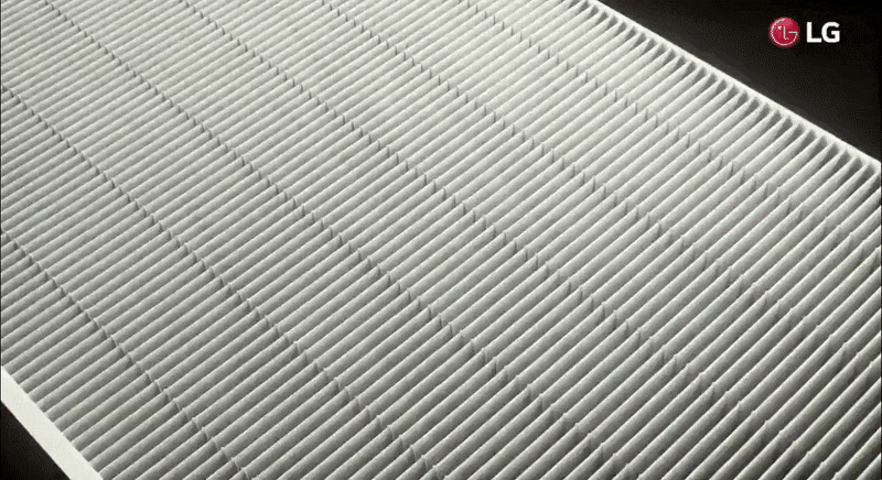 The video shows the second component of the UVnano filter box. UVnano™