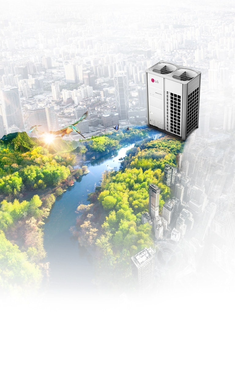 Image of Multi V 5 harmonizing with clean nature.