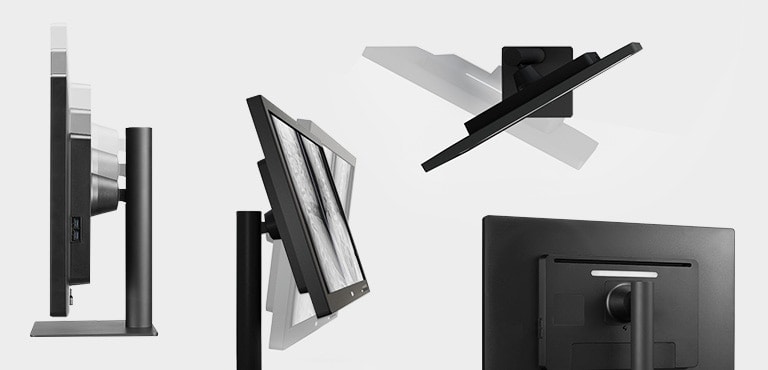 Ergonomic design with features of height, tilt, and swivel adjustment.