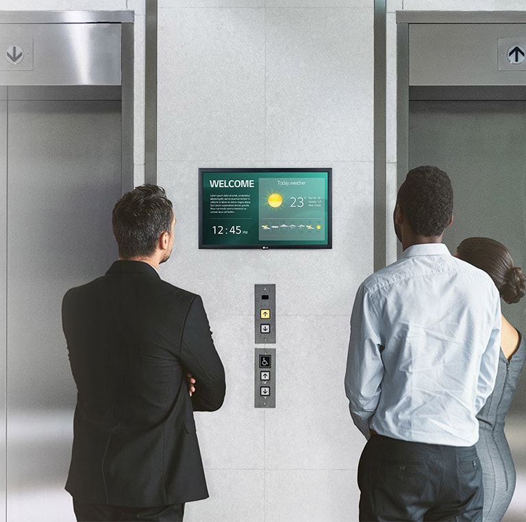 22" Signage with More Utility for Commercial Space