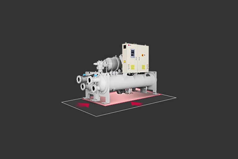 Water-cooled Screw Geo Thermal Heat Pump