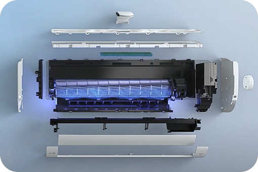 This image describes the Air Care Complete System.